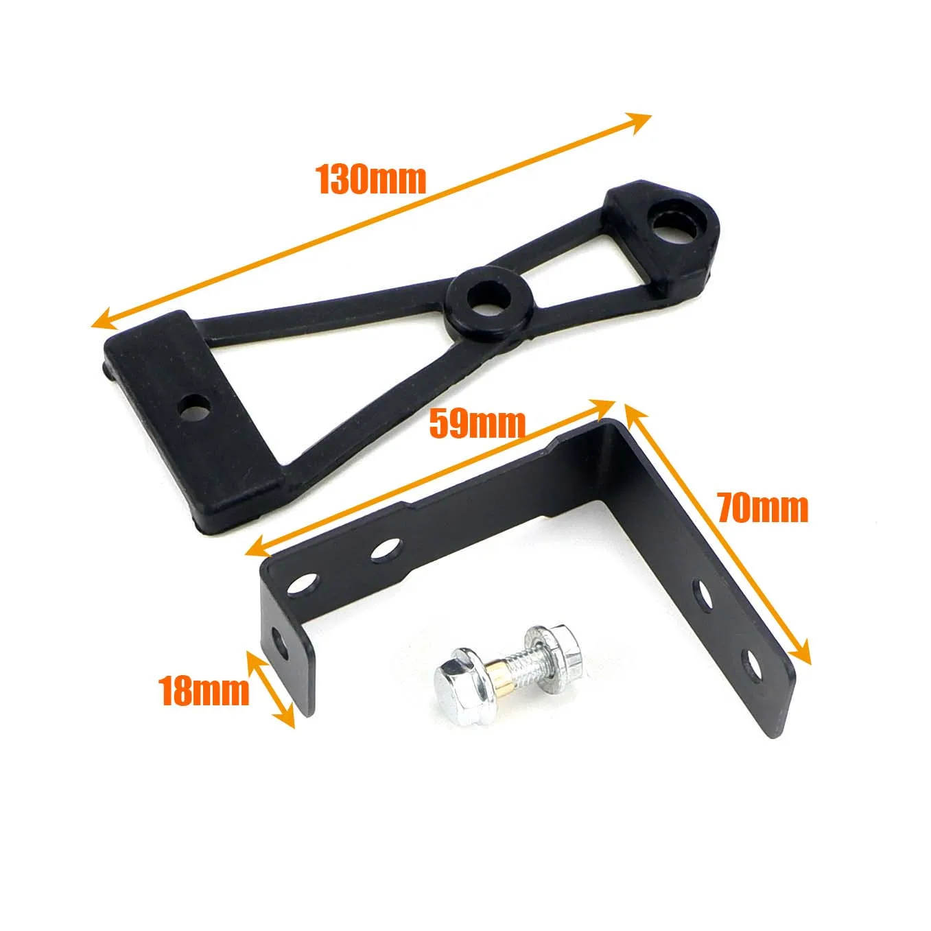 Кронштейн топливного насоса, держатель дозирующего насоса, черный для воздуха, дизельного топлива, стояночного обогревателя, автомобиля, грузовика, кемпера, каравана