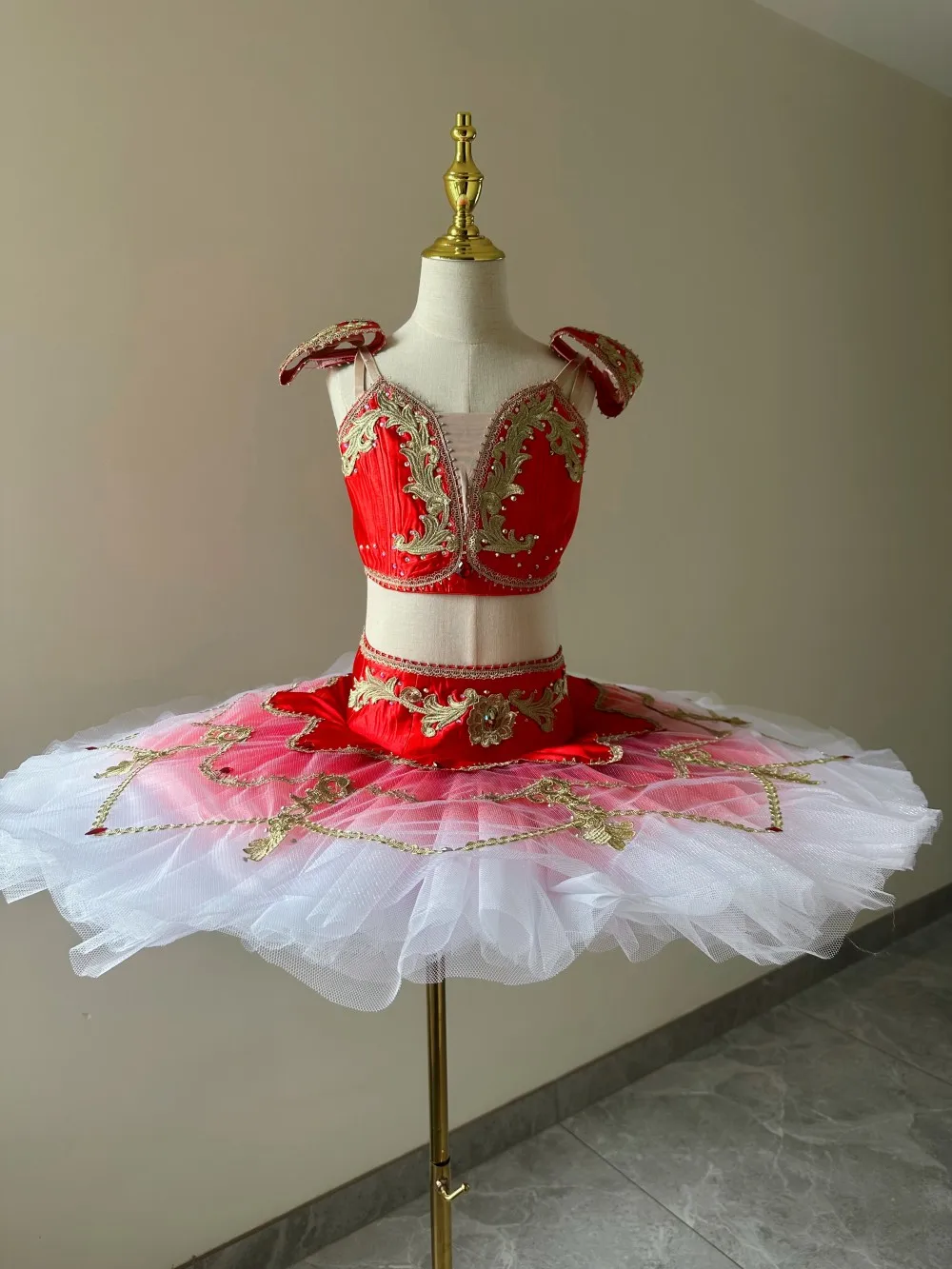 Ballet Tutu Professional Dance Costume Women Girls Child Adult Custom Size Perfomance Competition Dress Stage Dance Wear