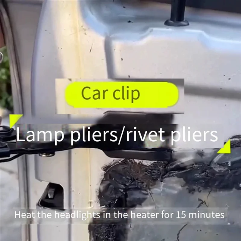 2Xcar Headlight Repair Installation Tools Trim Clip Removal Pliers Van Door Panel Fascia Dash Upholstery Remover Tool