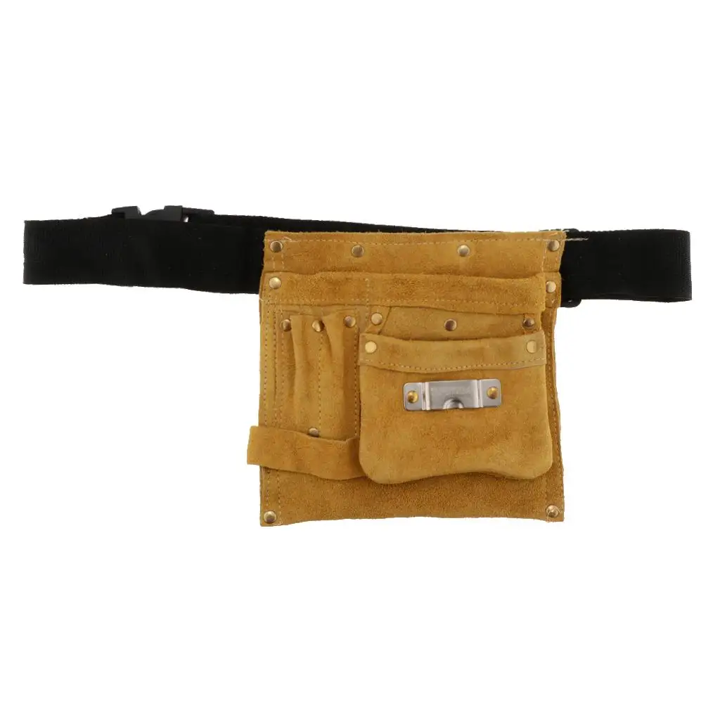 Artificial Leather Worker Tool Belt for Set The Gadget During Welding
