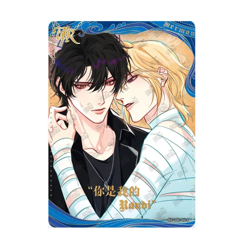 

Коллекционная карточка KAYOU Ren Yu Xian Luo Series 2 UR(013-024)/QR(015-028) «Падающий русал-принц» (отдельный лист) с Си Лянем, оригинальная аниме-карточка