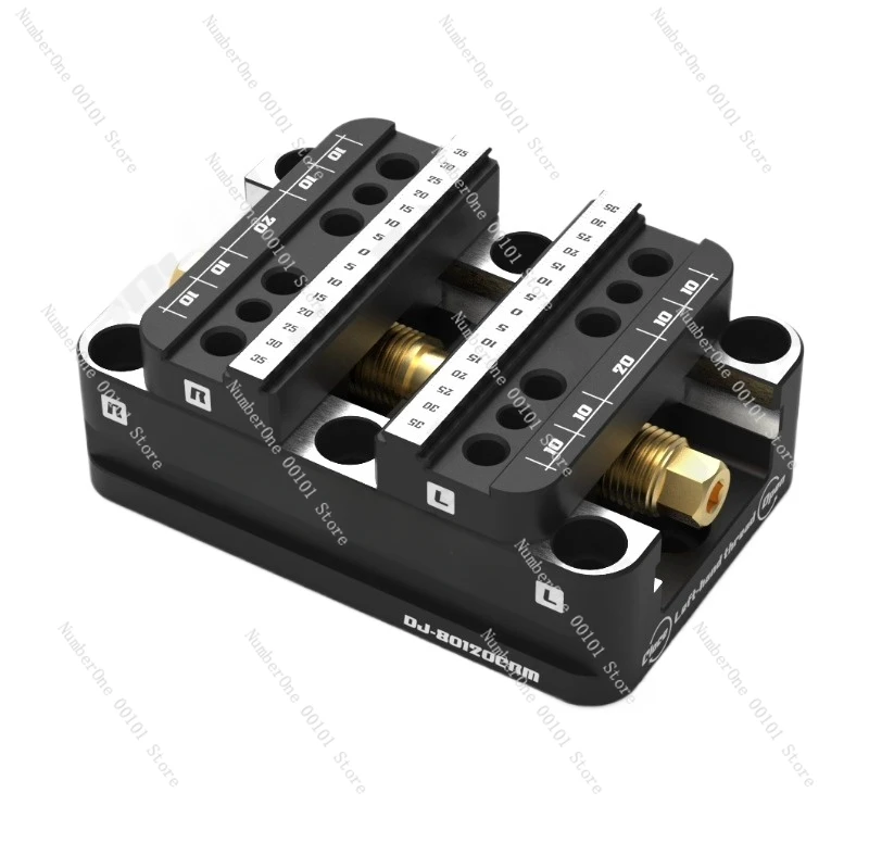 Four/Five Axis Fixture Self-Centering Vise, Compatible with Zero Point Quick Change, Four Axis L-Shaped Bridge Plate