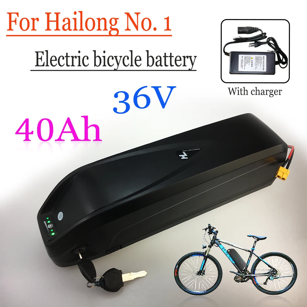 36V 40Ah For Hailong No. 1 High capacity newly upgraded BMS battery pack,Long lasting endurance，With charger