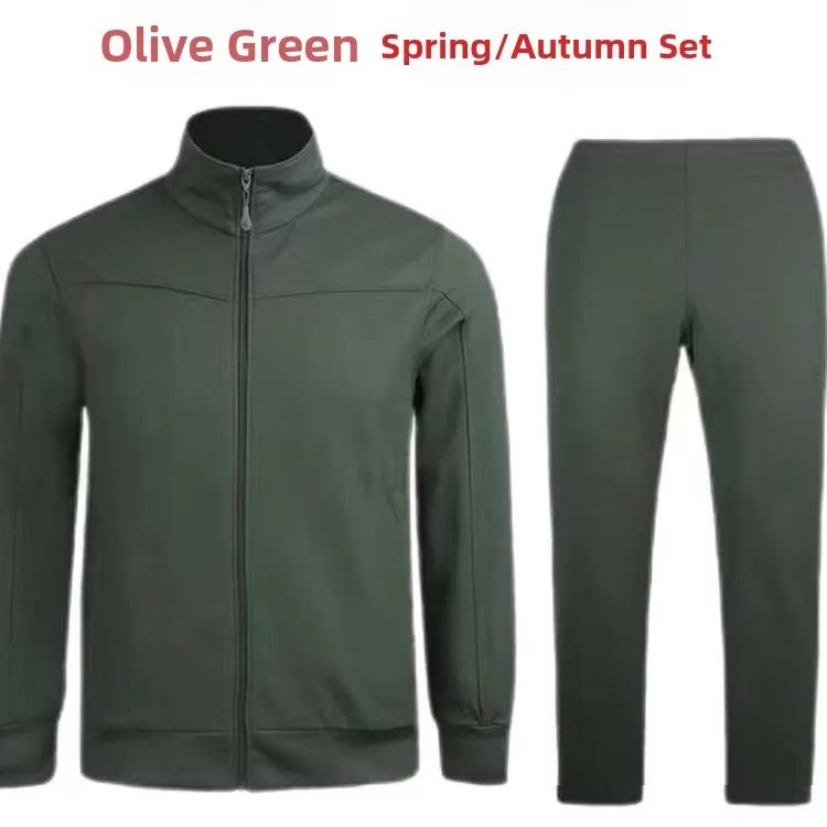 

New Sle Long Sve Physical Training Suit Set for Men Sportswear Autumn Winter Spring Casual Fitn Outfit Chinese Brand