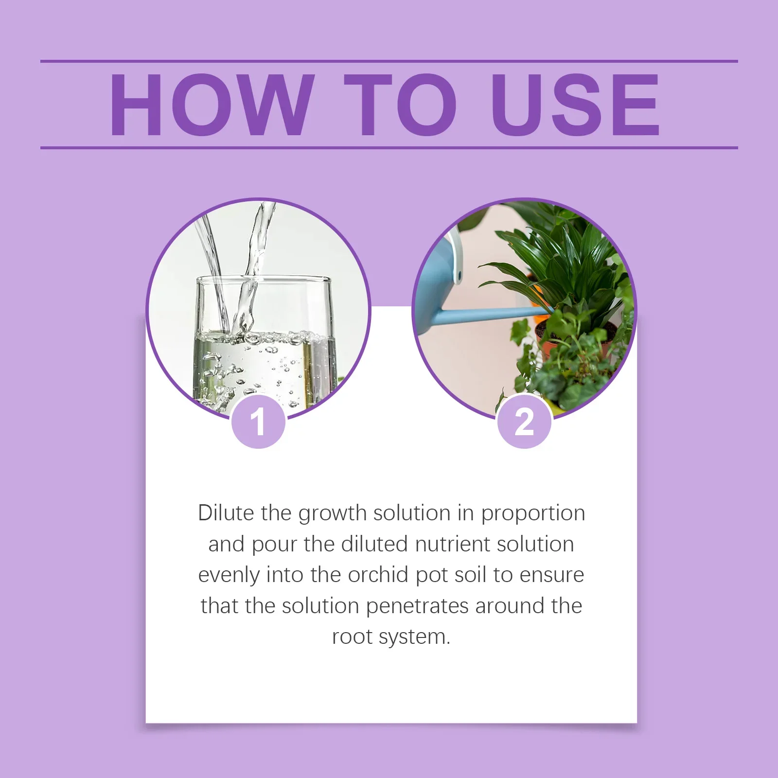 Orchid Plant Growth Agent - Flower Green Plant Special Nutrient Solution Orchid Potted Plant Universal, Orchid Fertilizer for Root Growth, Bloom Booster Plant Food, Liquid Nutrient for Potted Orchids, Green Houseplant Care, Prolonged Flowering view 6