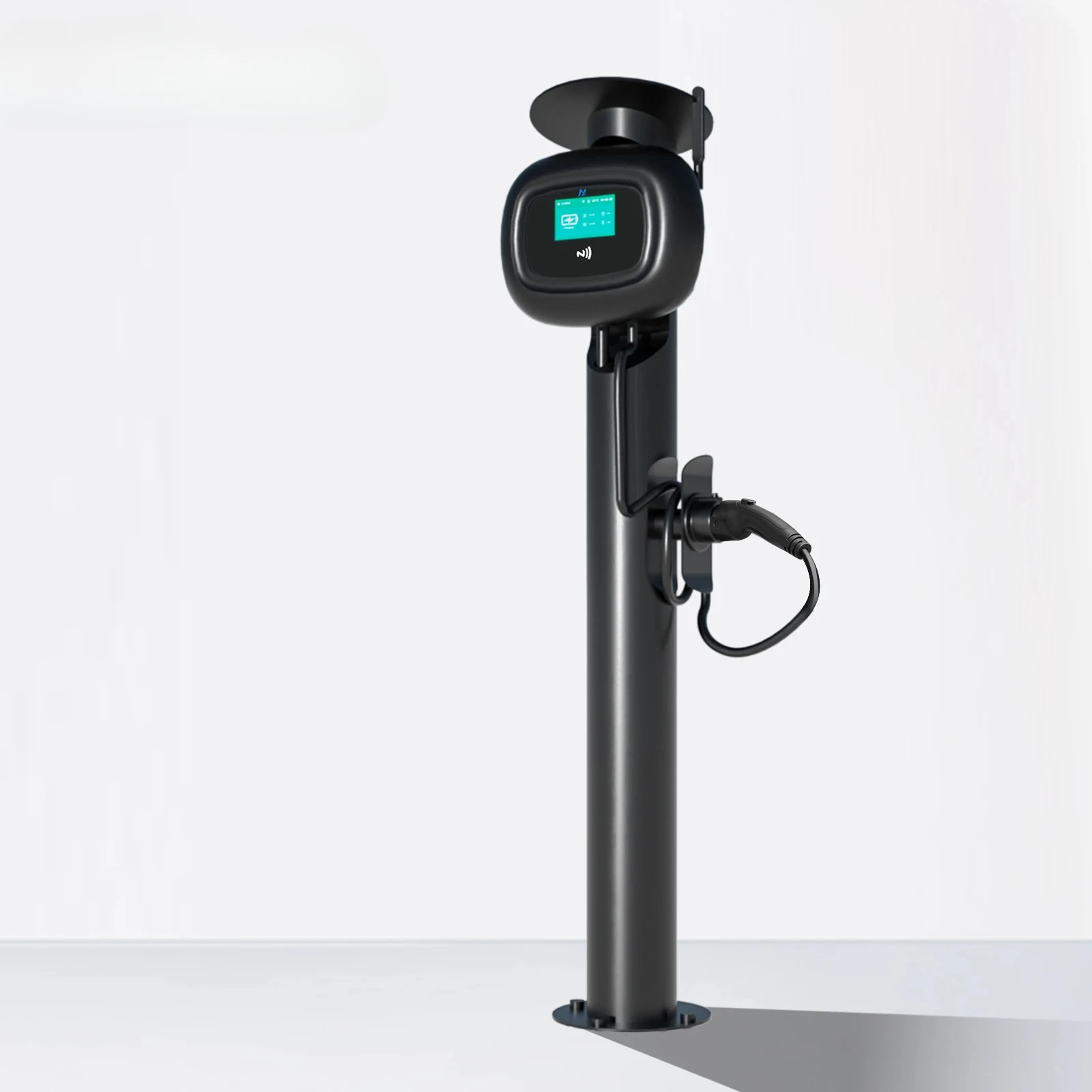 Charging Stations Wallbox  Khons APP Wifi Control US Standard Wall-mounted Ev Charger Type 1 7kw