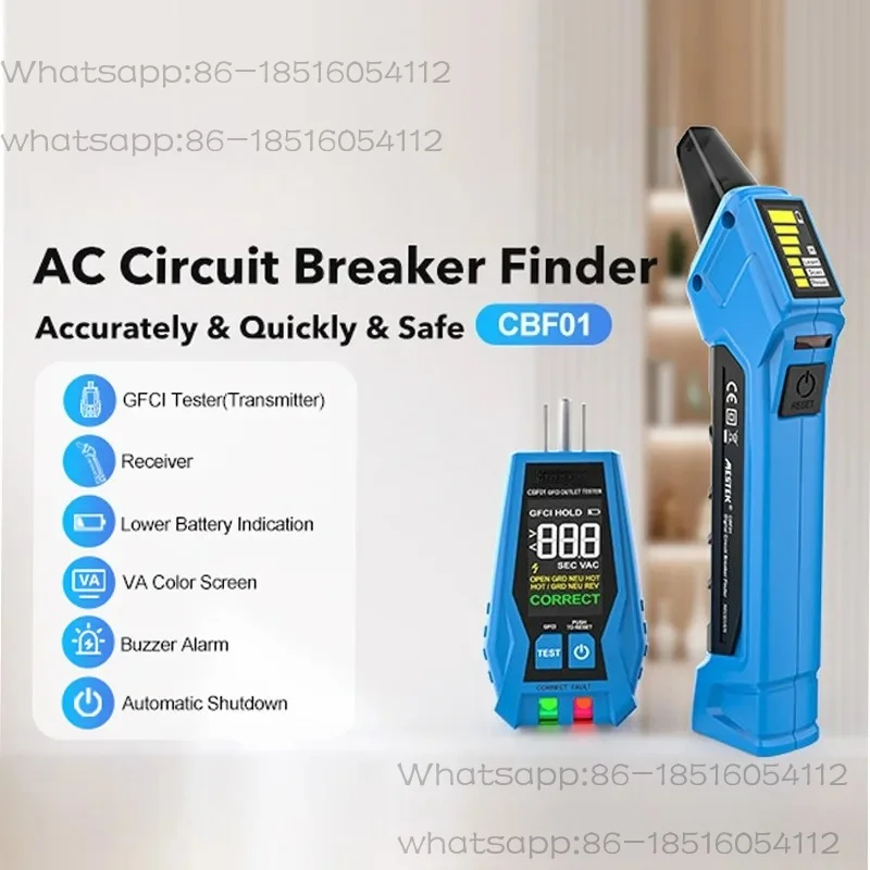 Multifunctional socket tester Electrical inspection Power supply polarity test Phase leakage switch detection CBF01