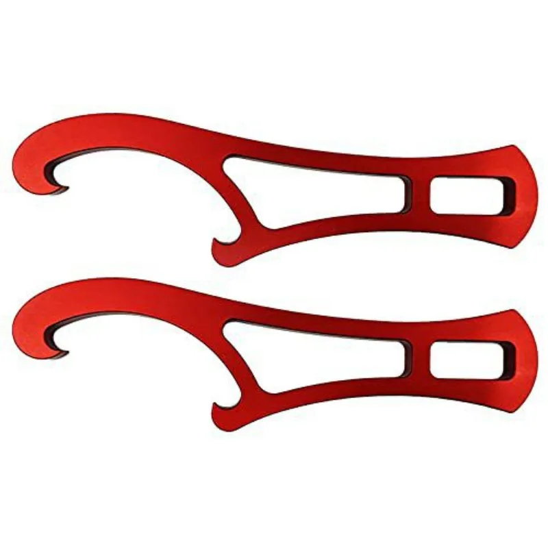 2Pcs Portable Mini Firefighter Wrench Set Lightweight Compact Emergency Spanner for Fire Equipment Maintenance Repair