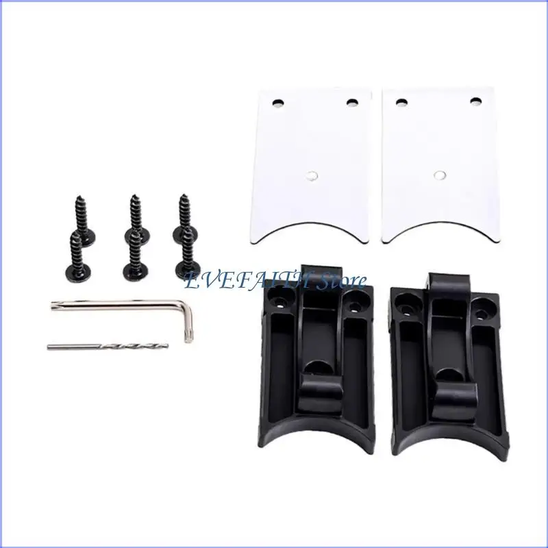 

124B Portable Ladder Mount Easy Install Ladder Base Plastic Ladder Socket for Marine