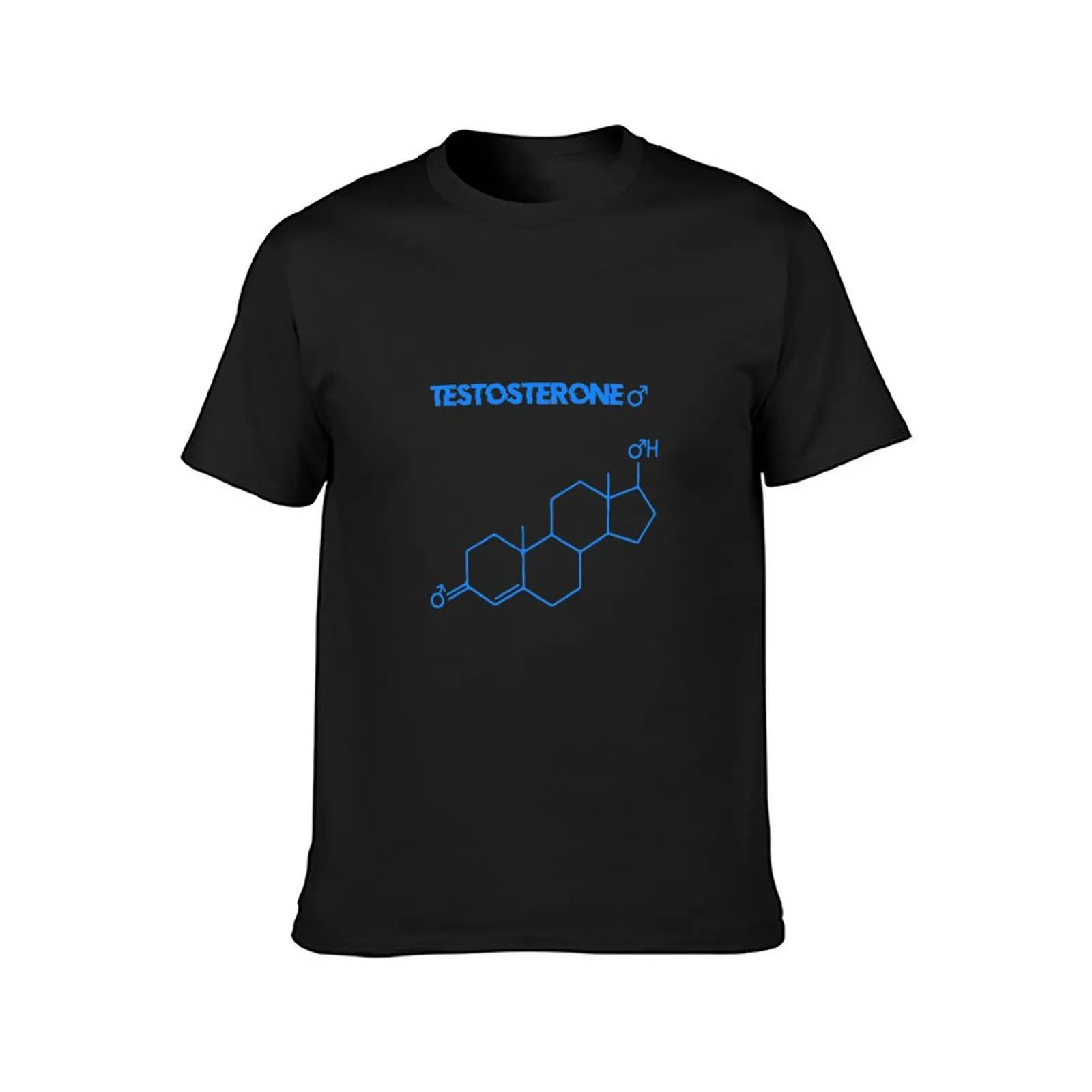 Testosterone male Hormone Chemical Structure T-Shirt quick-drying Blouse boys whites summer tops mens clothing