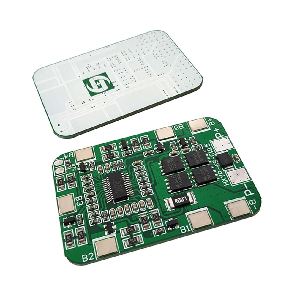 Carte de Protection BMS PCB 6S 14A 25.2V, avec égalisation pour Module de batterie au Lithium 18650 Li-ion 12V, produits électroniques