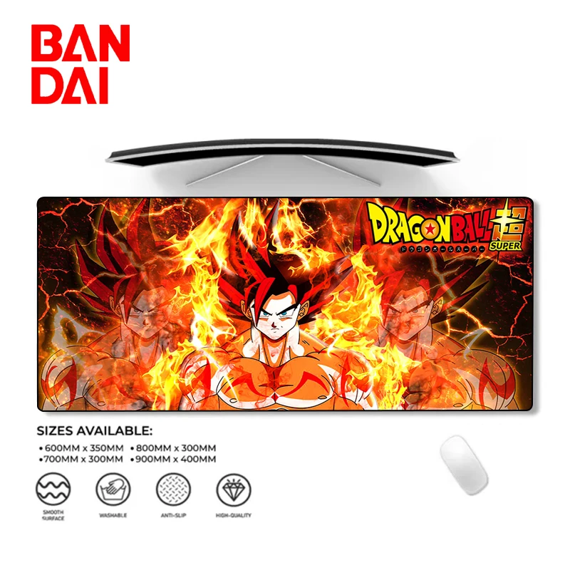 Goku Mouse Pad Dragon Ball Gaming Desk Accessories Anime Carpet Deskmat Keyboard Mousepad Laptops Pc Cartoon Super Saiyan Mats