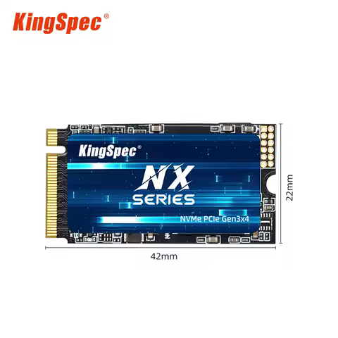 KingSpec M2 PCIe3.0 1TB 512GB 256GB 128GB SSD NVME M.2 Solid State Drive 2242 Hard NMVE Internal Disk for Laptop Tablets PC