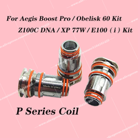 P Series Coil 0.2ohm 0.4ohm mesh coils for Aegis Boost Pro/Obelisk 60/XP 77W/Z100C DNA/E100/E100i/B100 Kit