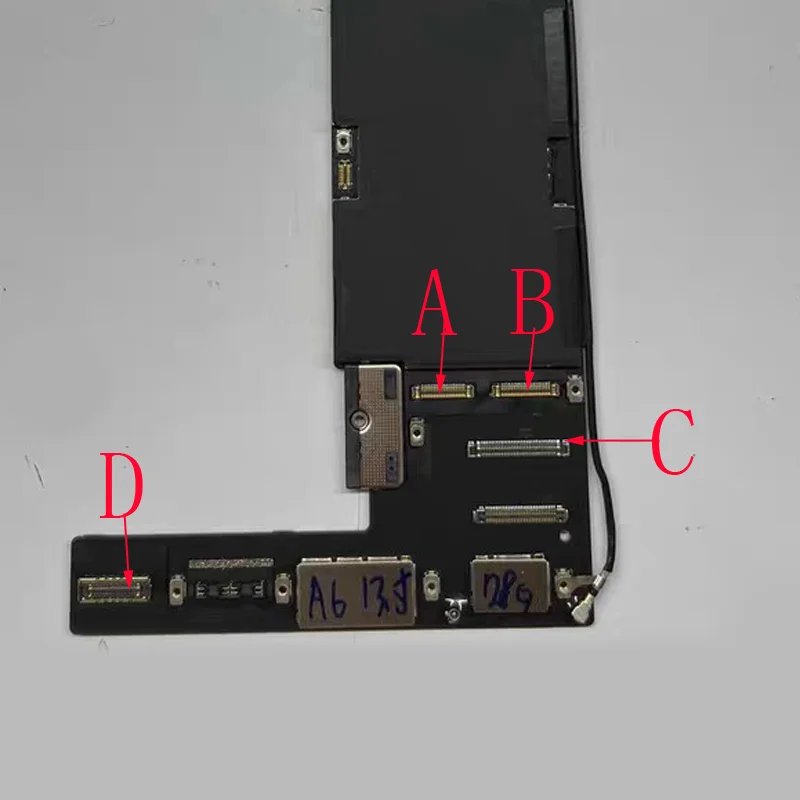 2-10Pcs Lcd Display Screen Flex Charger Charging Usb FPC Connector Plug For Ipad Air 6 Air6 2024 13 Inch M2 A2898 A2899 A2900