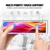 LESOWN PC Aida64 용 LCD 온도 CPU 데이터 모니터, 8.8 인치 스트레치 바, IPS 터치 와이드 스크린, 휴대용 보조 디스플레이, 1920x480 3