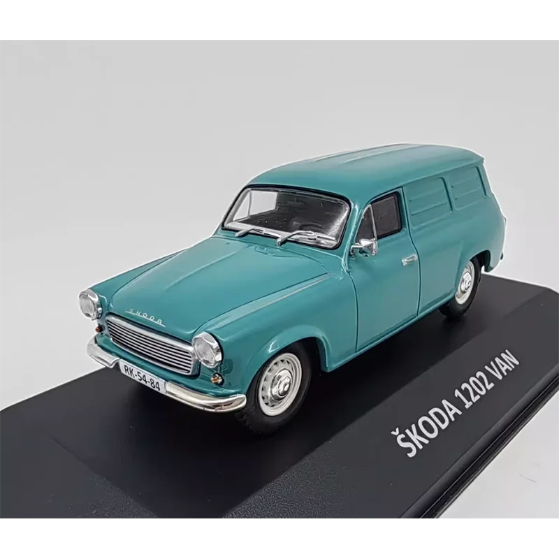 1:43 Skoda 1202 VAN Truck Simulation Alloy Car Model Static Souvenir Display Boy Gift Collection Metal Vehicle Toys Decoration ﻿