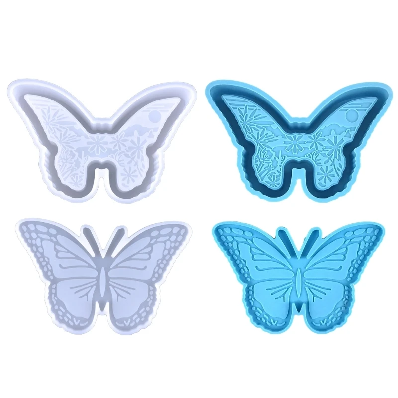 

Butterfly-shape Storage Box Container Resin Mold Storage Box Silicone Mold for DIY Epoxy Resin Home Decor