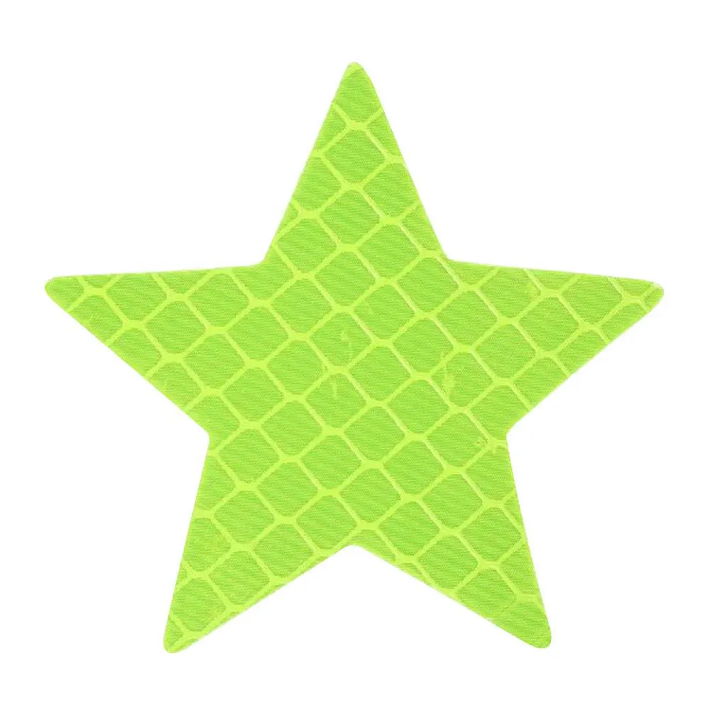 Luminous Warning Tape Motorcycle Five-pointed Star Reflective Stickers Car Exterior Accessories Car Safety Mark Car Stickers