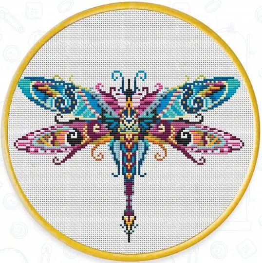 ZZ1225 Homefun Cross Stitch Kits Package Greeting Needlework Counted Cross-Stitching Kits New Style Counted Cross Stich Painting