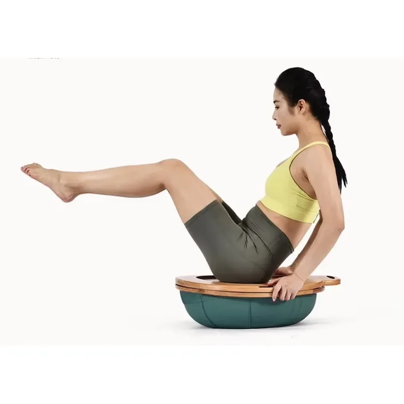 Yoga Balance Ball Half Sphere Fitness Equipment Home Gym Strength Training Multi Pose Exercise Tool Comfortable Yoga