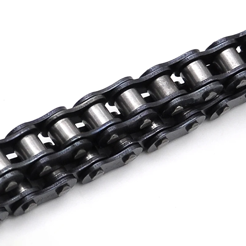 1 pcs Roller Chain Single Row Industrial Transmission Chain 06B 06C 08B 08A Short Pitch Carbon Steel 1.524 Meter