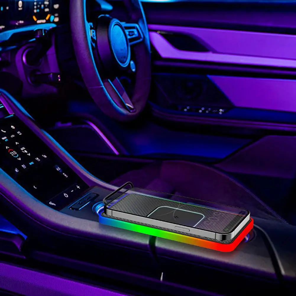 

20 Вт автомобильная док-станция для беспроводной зарядки для IPhone 14 13 12 11 AirPods, автомобильные зарядные устройства для быстрой телефона, подставка U0I1