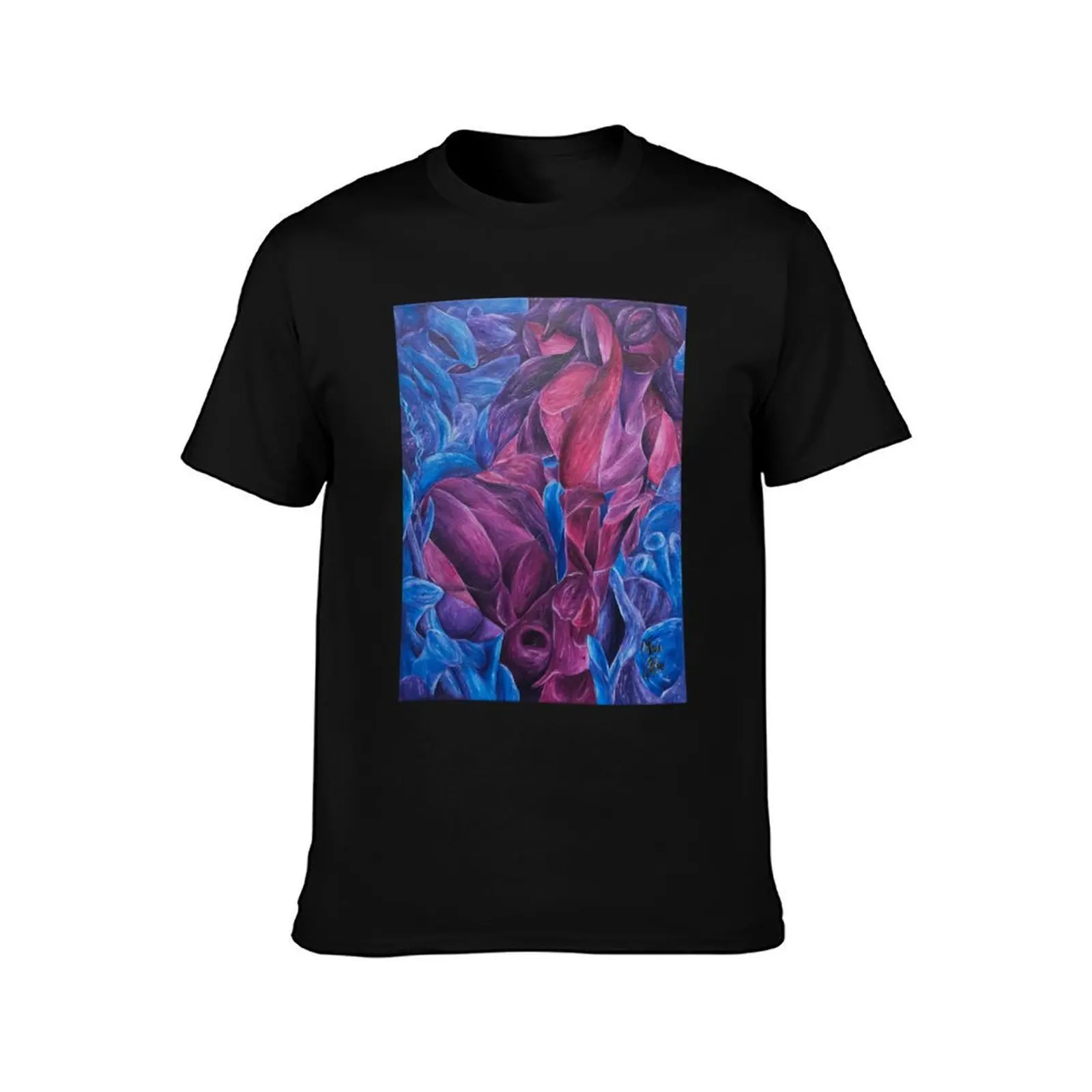 DESIRAY (THE SEAHORSE) T-Shirt Basic Solid Color Short Sleeve Cotton Top T-Shirt