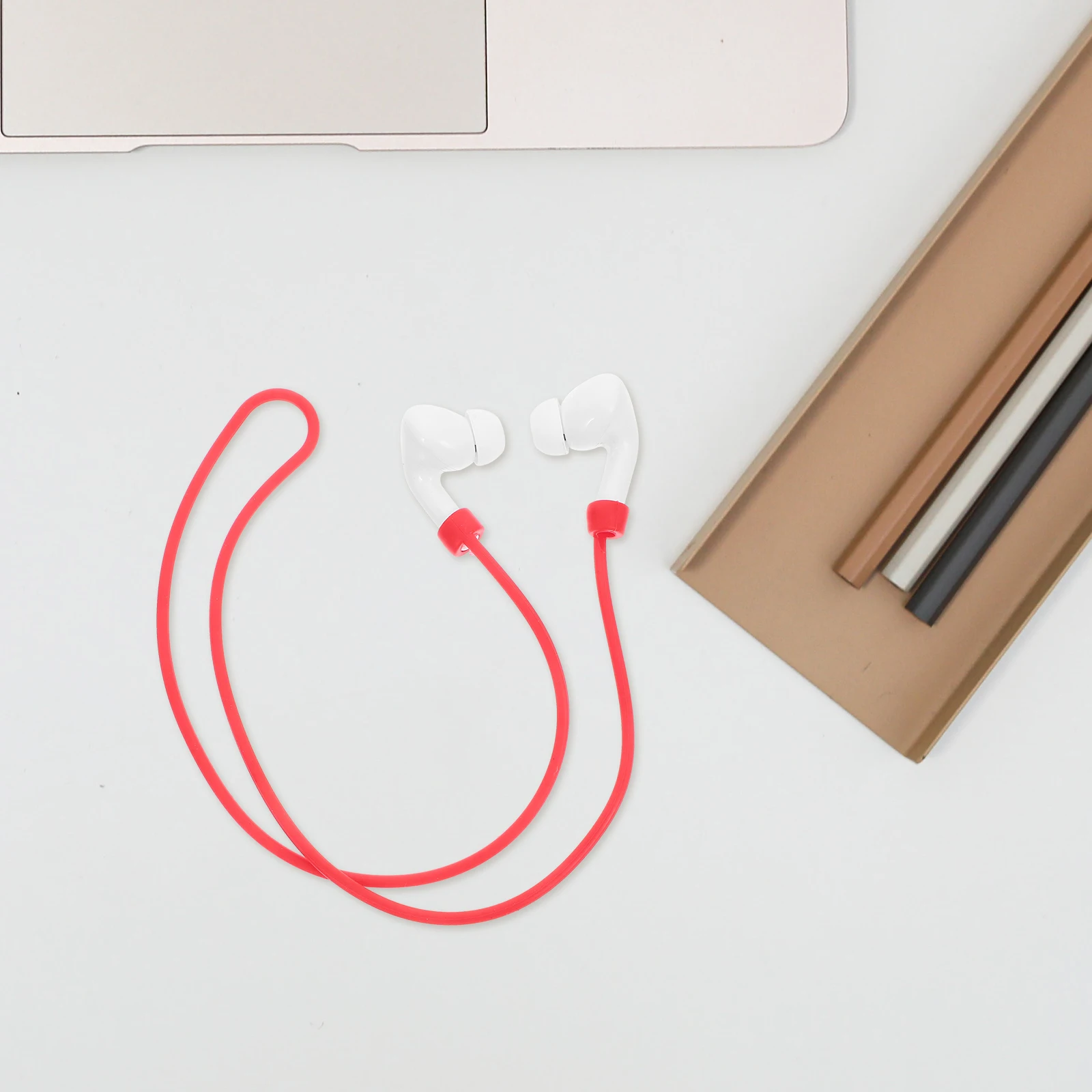 

Headphone Lanyard Anti-lost Haedphones Strap Rope Earphone Connected Silica Gel Straps Anti-loss