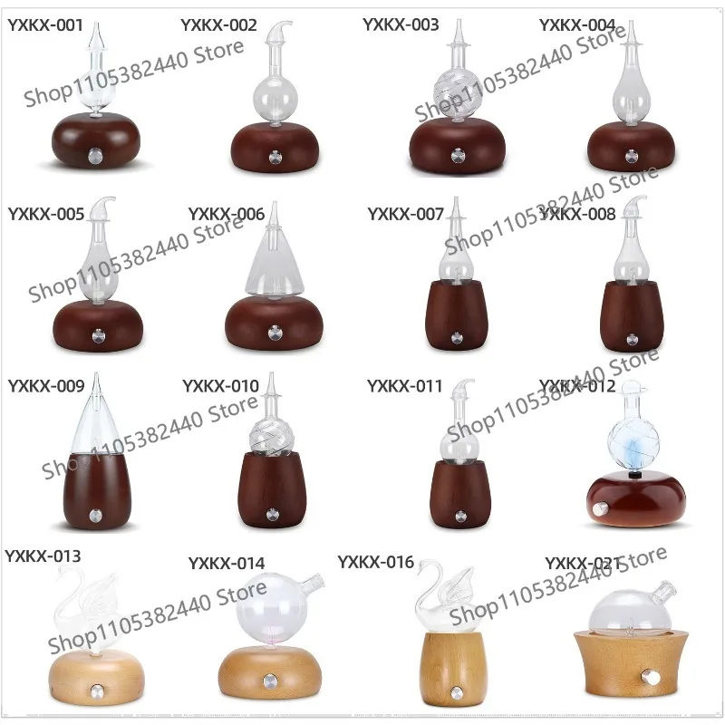 Solid wood essential oil diffuser Automatic fragrance machine Pure essential oil household cold fragrance instrument gift box