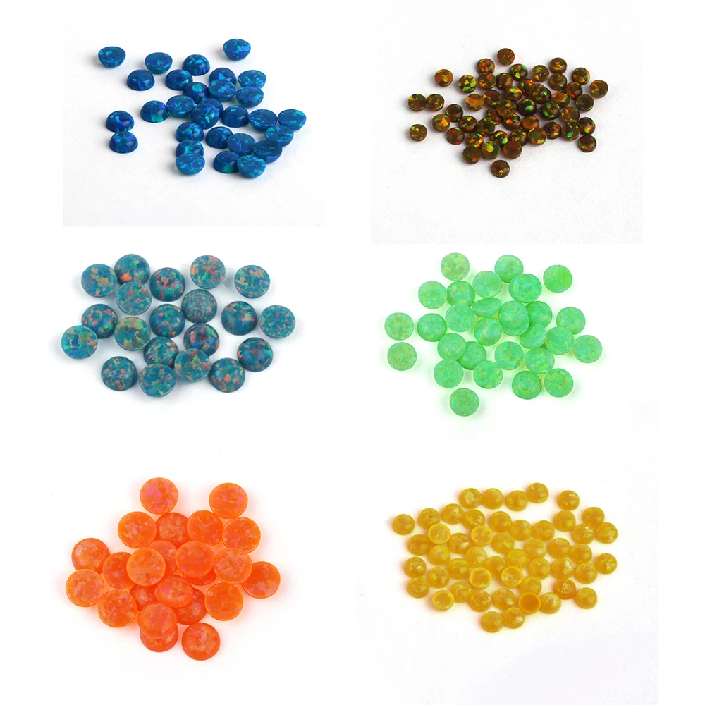 

Opal OP71-OP80 Round Flat Back Gemstones Wholesale 1.5mm-10mm