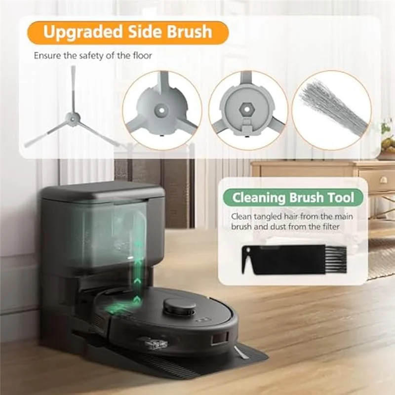 A24P อะไหล่ชุดอุปกรณ์เสริมสําหรับ Eufy L50/ L50 SES/ L60/ L60 SES หุ่นยนต์สูญญากาศเปลี่ยนชิ้นส่วน