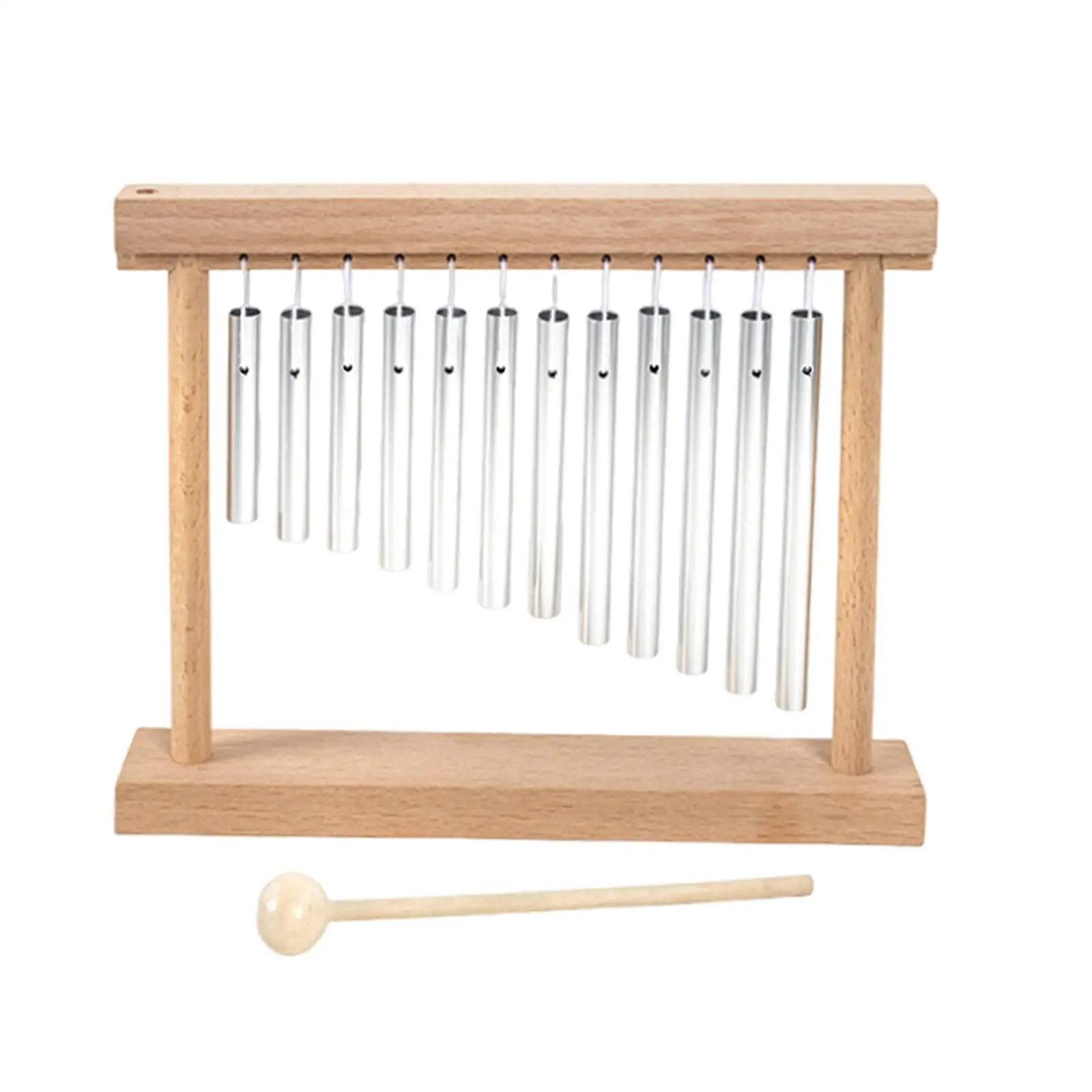 Table Top Wind Chime Relaxing Hand Chimes for Practice Performance Classroom