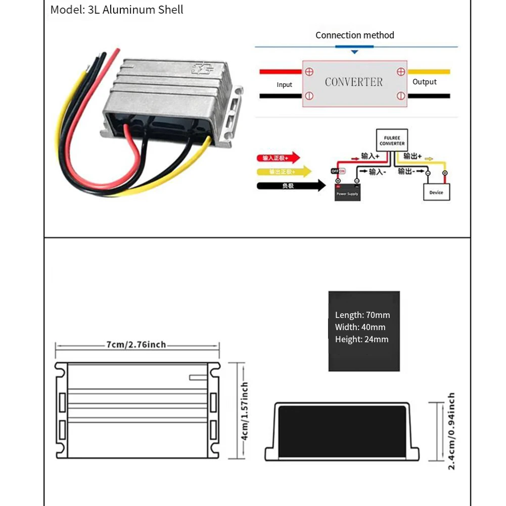 1pc DC Power Converter DC 5-11V To DC 12V Step-up Power Supply 1A 12W DC Voltage Conversion For Car Boat LED Lighting Monitoring