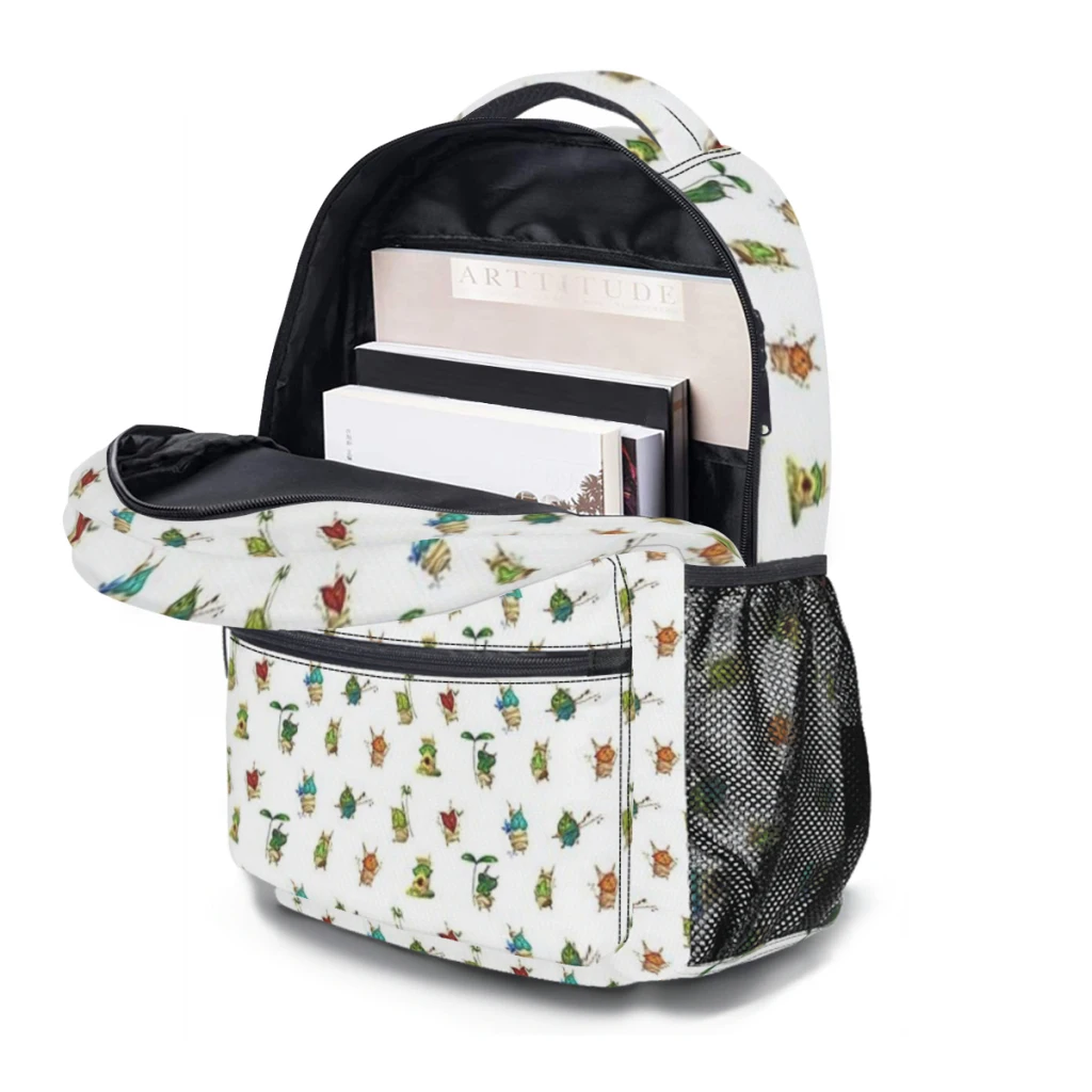 New Fashionable Yahaha! You found me! Pattern School Bag  Print Backpack 17inch