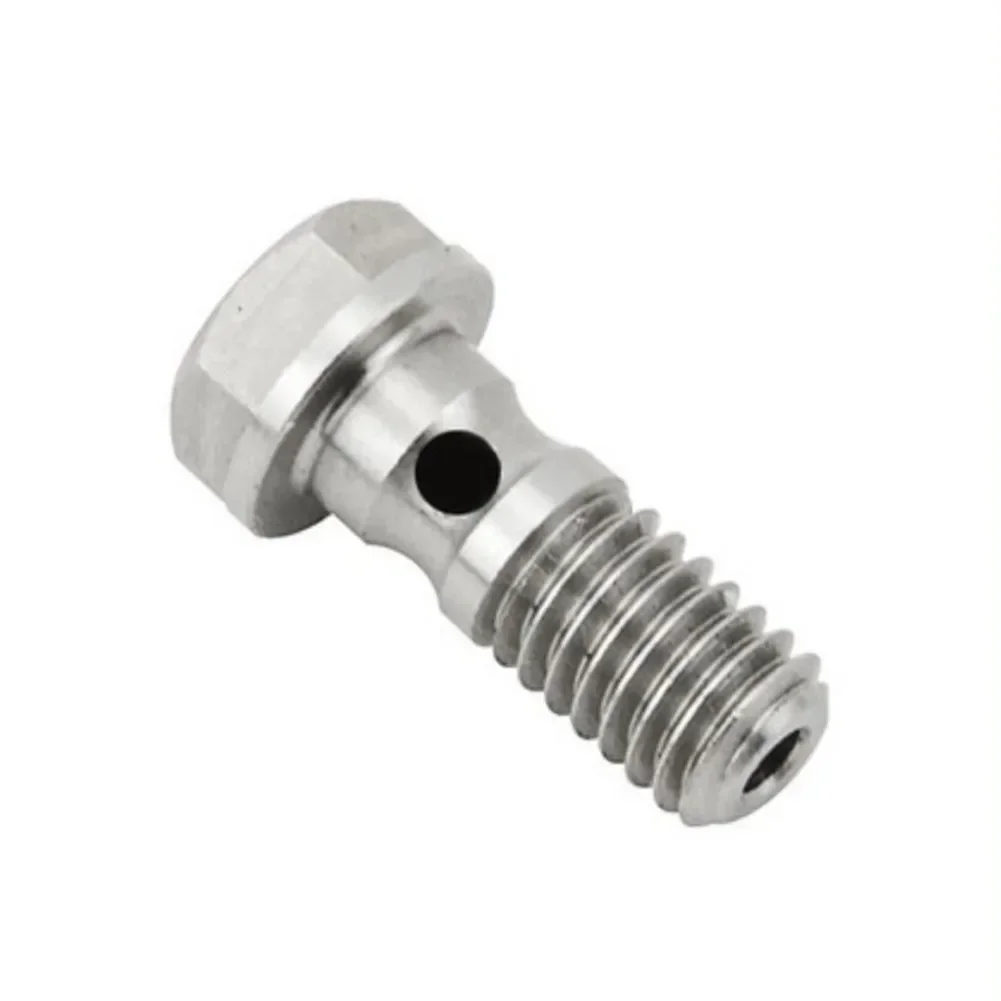 Mountain Bike Bicycle Disc Brake Calipers Banjo Bolt Screw M6 X 1.0 For HOPE Steel Bike Disc Brake Parts
