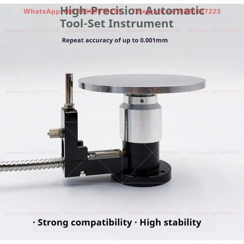 RH-100 High Precision Z Axis Tool Setter 100mm Contact Face Automatic CNC Presetter Tool Setting Sensor