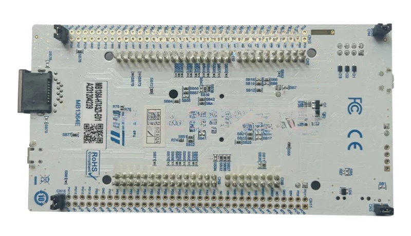 Untuk NUCLEO-H743ZI2 dengan papan pengembangan Nucleo-144