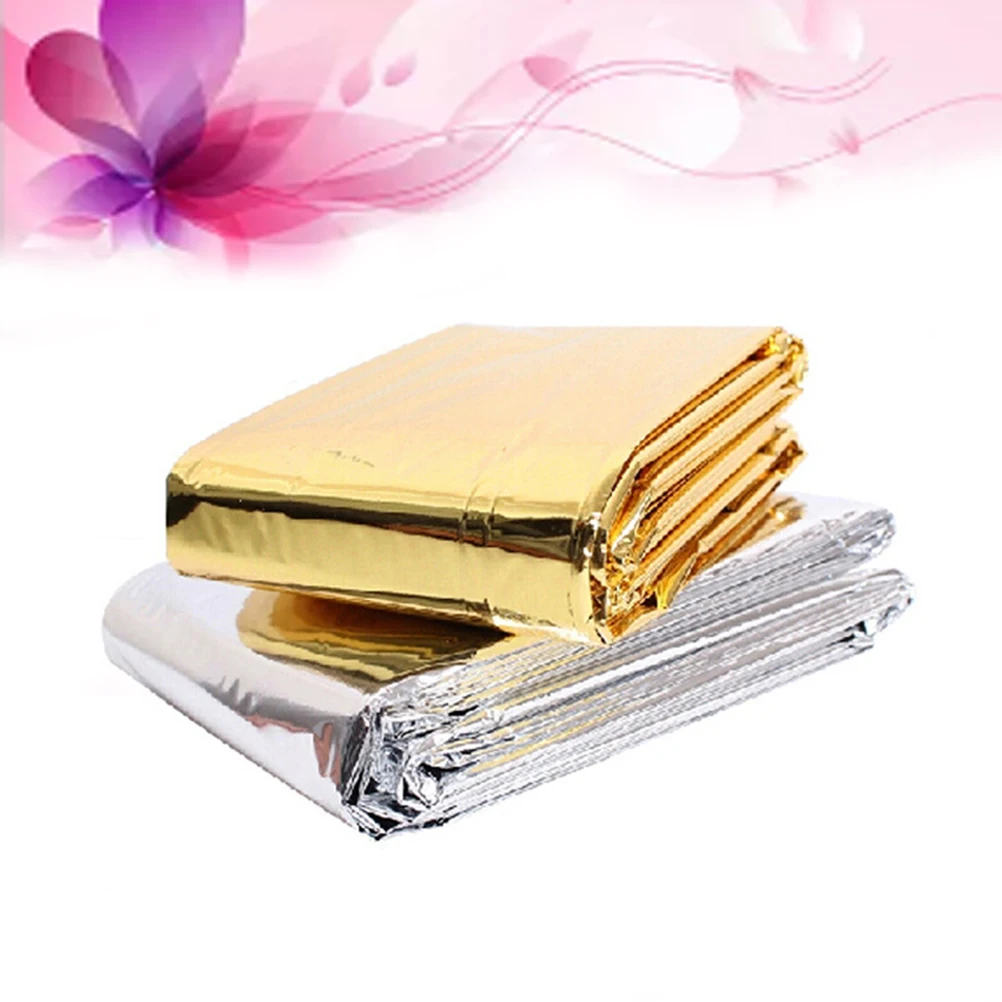 

1Pcs Outdoor Emergency Rescue Blanket Foil Survival Thermal Blanket Waterproof Reflective Safety Gear