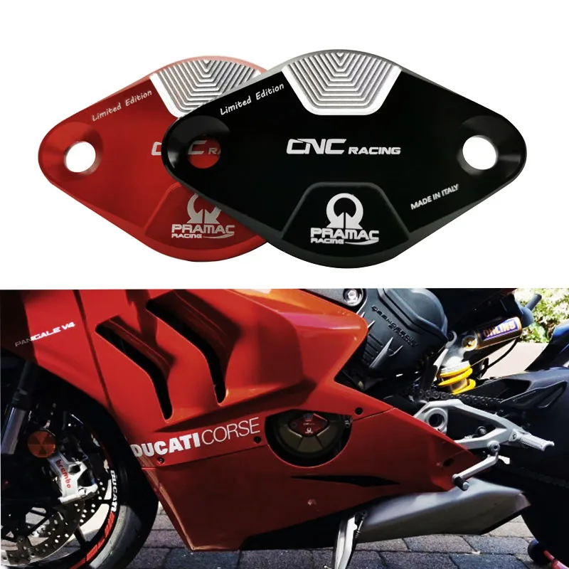 For DUCATI Panigale V4 Streetfighter V4 Speciale V4S Motorcycle Accessories Timing Inspection Cover Engine Side Cover Guard