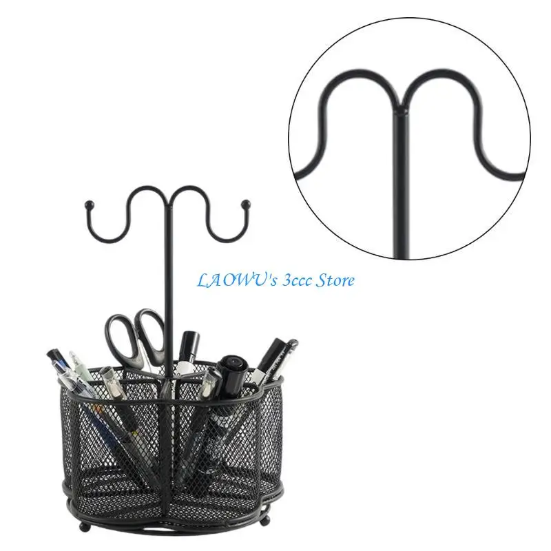 Держатель пера Y8AD с 5 отсеками и крючком для ключей для ручки, Staplers, Note Paper,