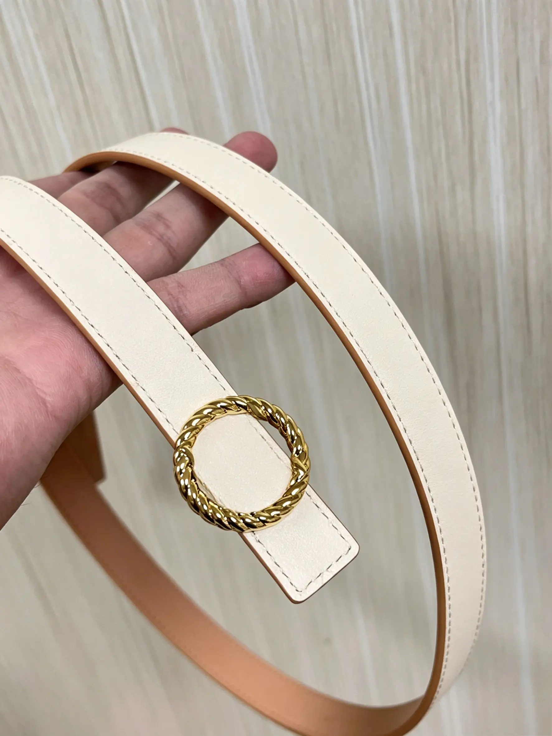 Women's Fashion Belt Classic Casual New Style for Denim Pants Korean Minimalist Ins-Inspired Belt