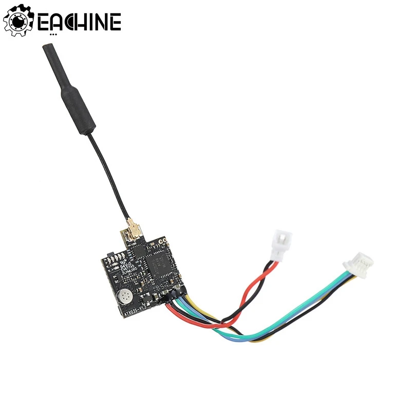 

Eachine ATX03S 5.8GHz 40CH 25mW/50mw/200mW Switchable FPV Transmitter Smart Audio With Microphone for RC Drone - IPEX