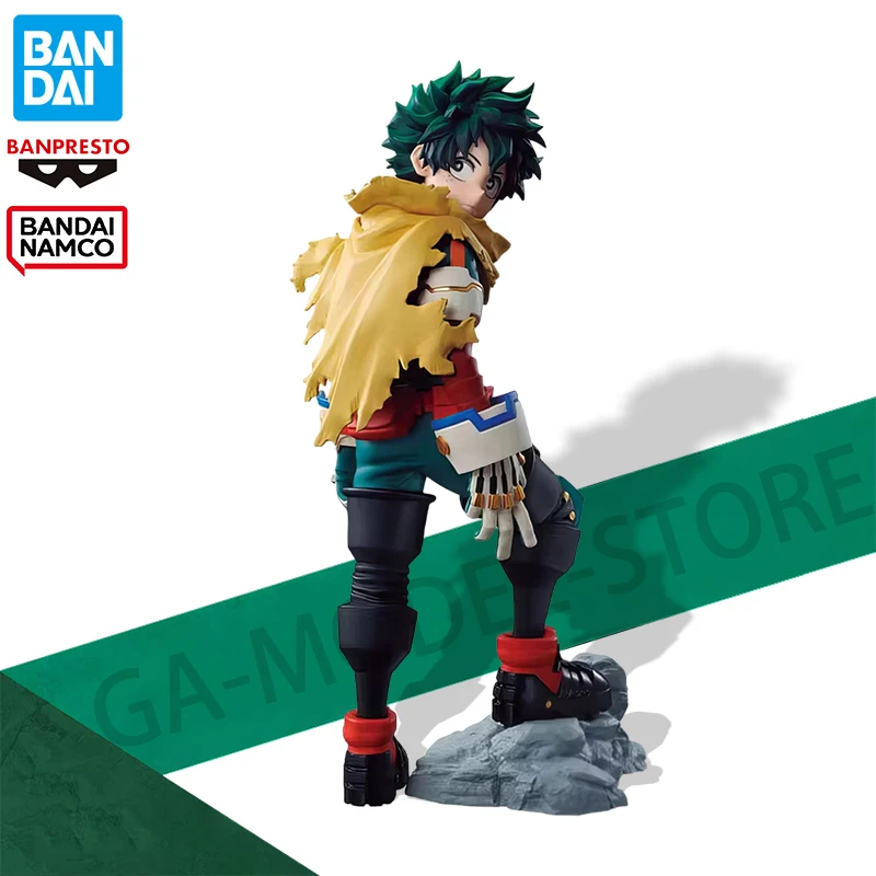 In Stock Original Bandai Banpresto My Hero Academia Midoriya Izuku Action Figure Anime Figurine Ornaments Collection Model Gifts