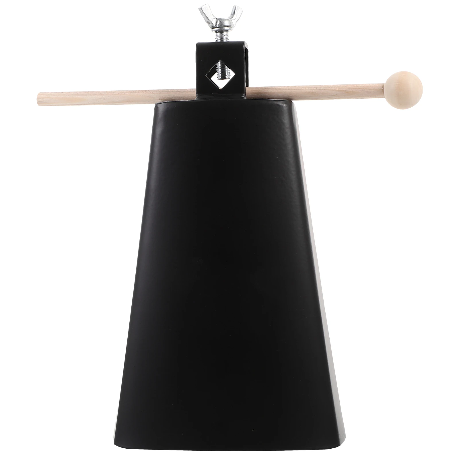 

Metal Cheering Cowbell 7 Inch Percussion Instrument for Sporting Events Party Noise Maker Musical Teaching Aids