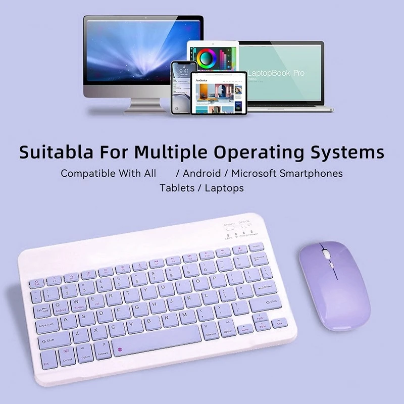 Keyboard Case For For iPad 11th Generation A16 2025 ,Detachable BT Keyboard Tablet Cover For iPad 10th Gen Leather Case Funda