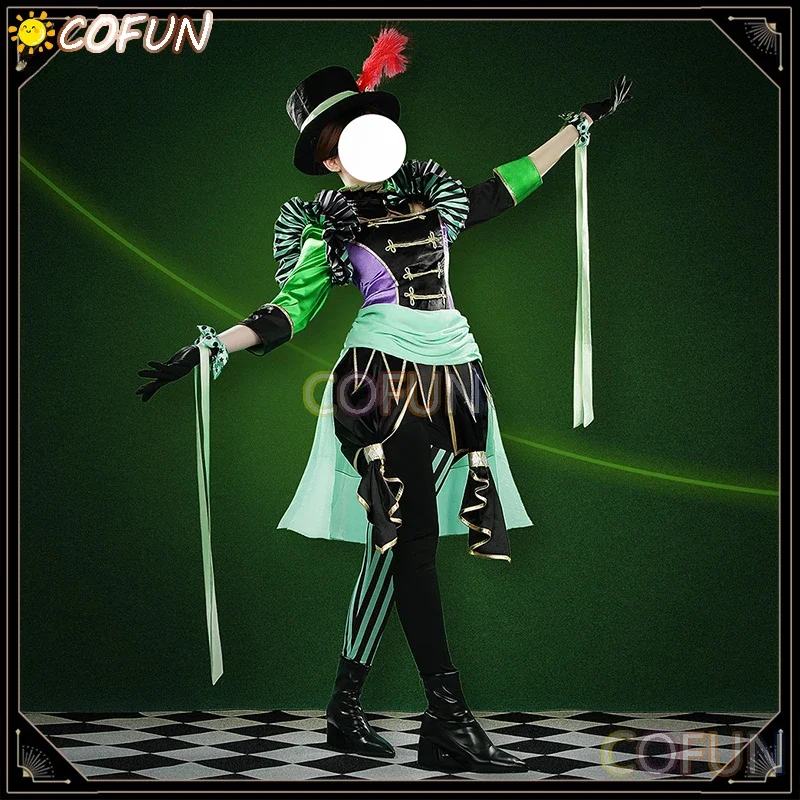 COFUN [Customized] Game Twisted-Wonderland Lilia Cosplay Costume Halloween Outfits Women Clothing Gorgeous Hat Set