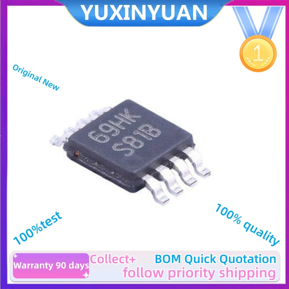 10PCs/Lot 100%BrLM5007MMX S81B MSOP8 LM5009AMM LM5008AMM LM5008MMX LM3881NNE  IC NEW  IN STOCK