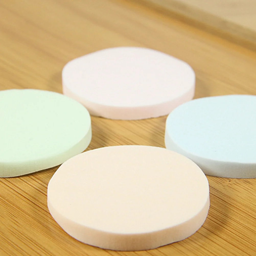 

40pcs 4 Packs Face Powder Puff Premium Makeup Sponge For Lady Wet Dry Use Cream Liquid Foundation Pressed Powder Blending