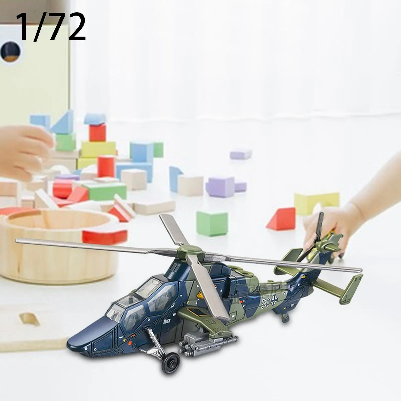 Helicopter Model Toy Aviation Collectibles Desktop Display Ornament Simulation